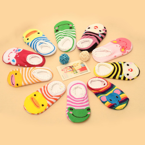 Children‘s Cartoon Non-Slip Ankle Socks Baby Floor Socks Toddler Non-Slip Children‘s Socks