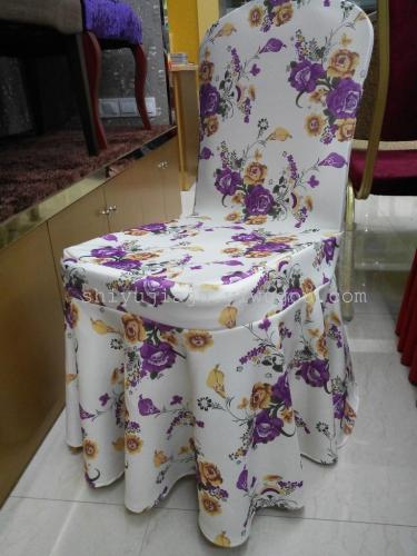 banquet chair cover thickened elastic chair cover conference chair cover hotel wedding banquet chair cover