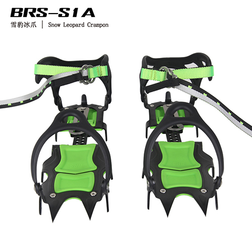 Brother BRS-S1A Crampons 14 Teeth Professional Outdoor Climbing Snow Mountain Ice Climbing Non-Slip