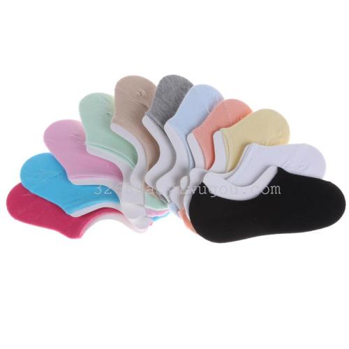 bamboo fiber flat women‘s socks breathable sweat-absorbent deodorant cool and comfortable boat socks