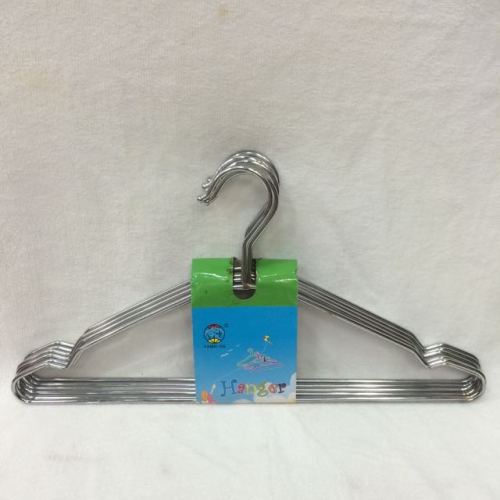 clothes hanger wire hanger stainless steel clothes hanger non-slip clothes hanger wet and dry