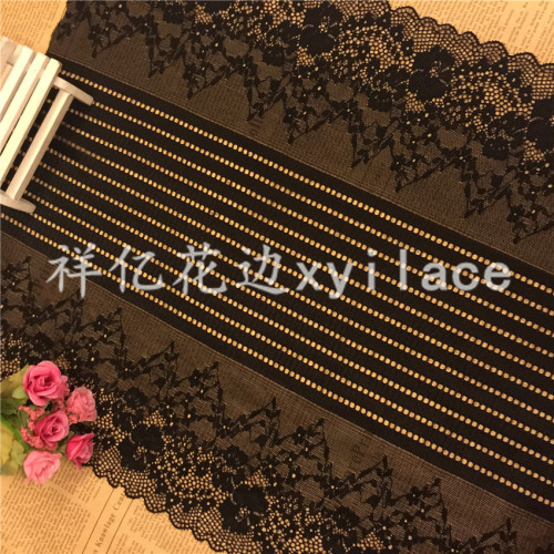in stock lace fabric lace clothing accessories big edge factory direct sales