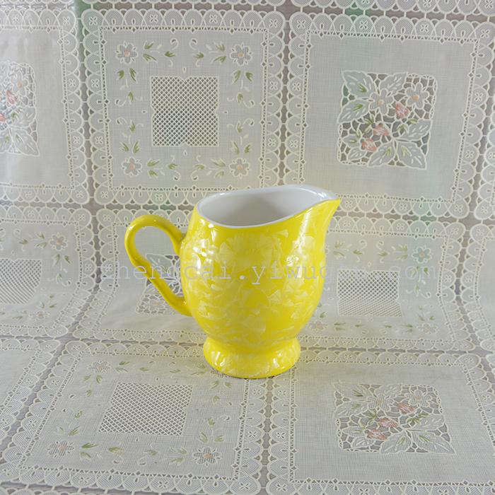 A complete set of 15-head ceramic tea sets with crystalline glaze art tea sets pic 2