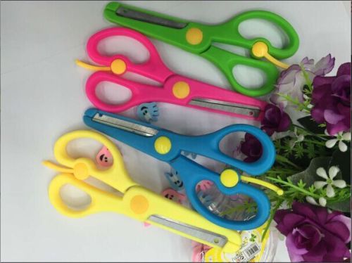 penghao children‘s manual labor-saving safety office scissors student art paper cut scissors