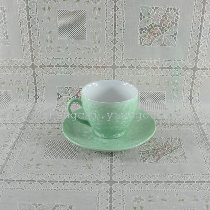 A complete set of 15-head ceramic tea sets with crystalline glaze art tea sets pic 4