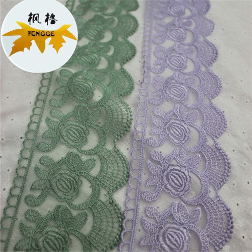 factory direct high quality mesh lace accessories guangdong shantou lace