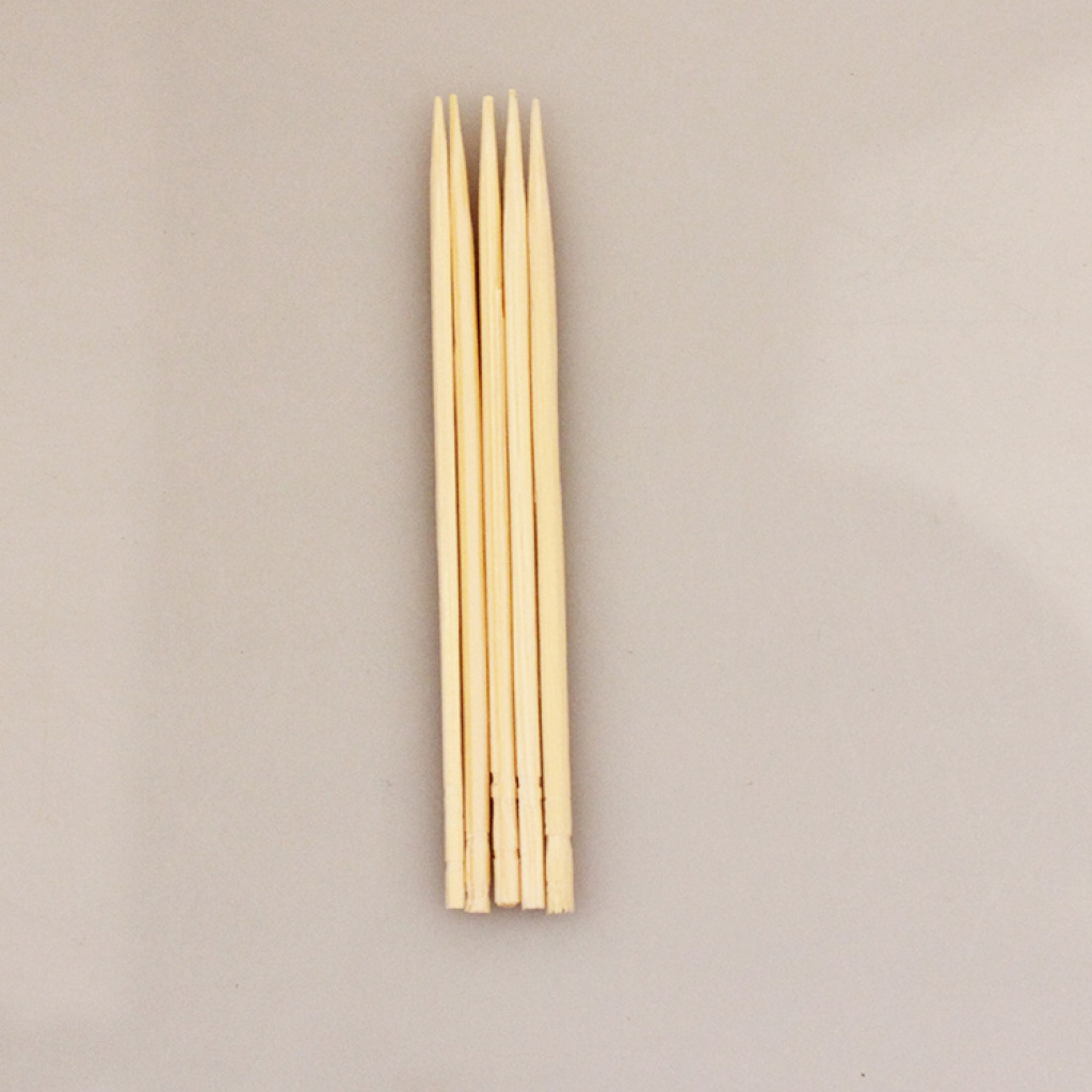 健洁美303单尖牙签 天然竹木个人清洁剔牙掏牙竹签 单头尖牙