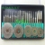 Boutique selling electroplated diamond grinding rod 20pcs set grinding diamond grinding head grinding carving