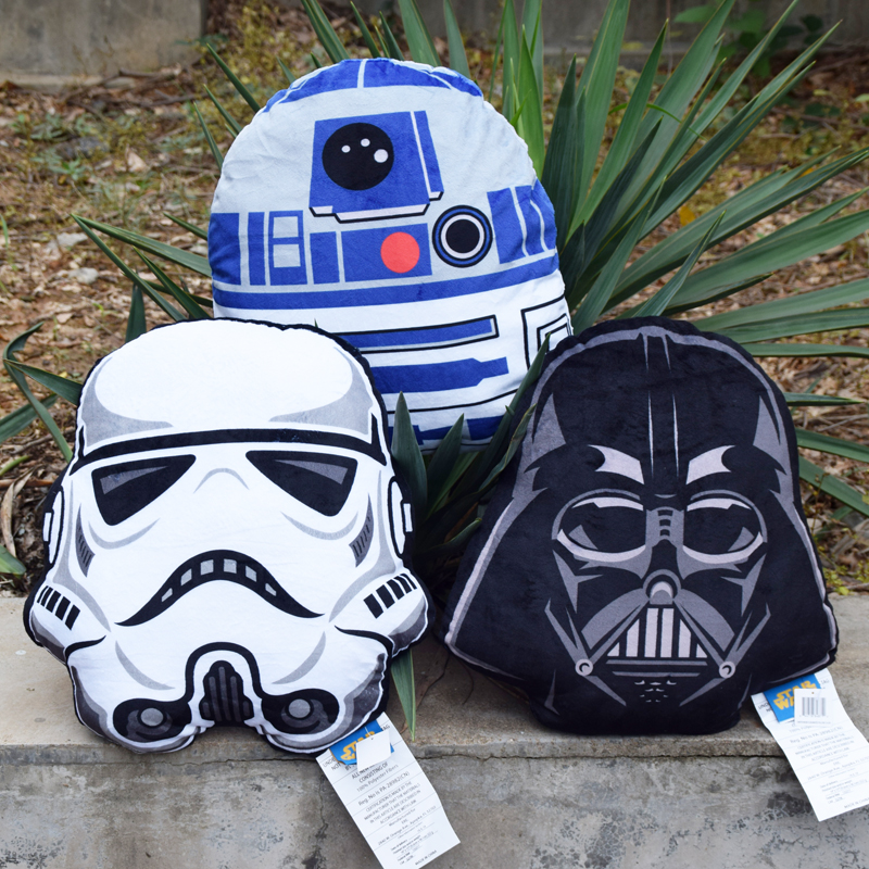 创意星球大战抱枕 白兵 黑武士 机器人 男朋友抱枕