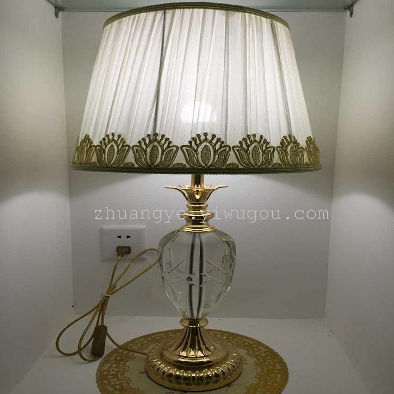 台灯卧室客厅奢华K9水晶台灯酒店台灯T8981