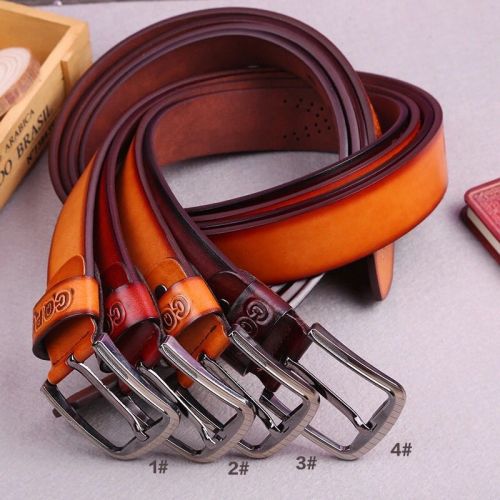 2015 factory direct painting pressure word fashion casual belt