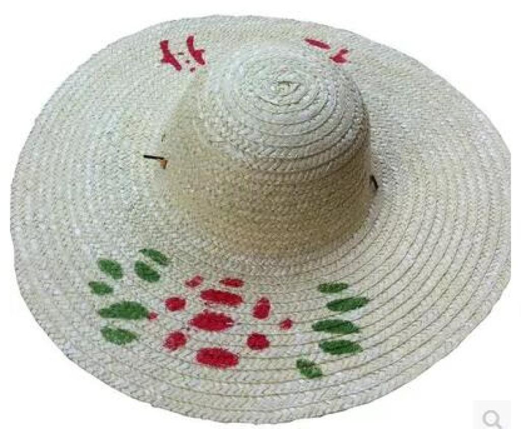 墨西哥草帽披肩图案装饰插画元素 - 模板 - Canva可画