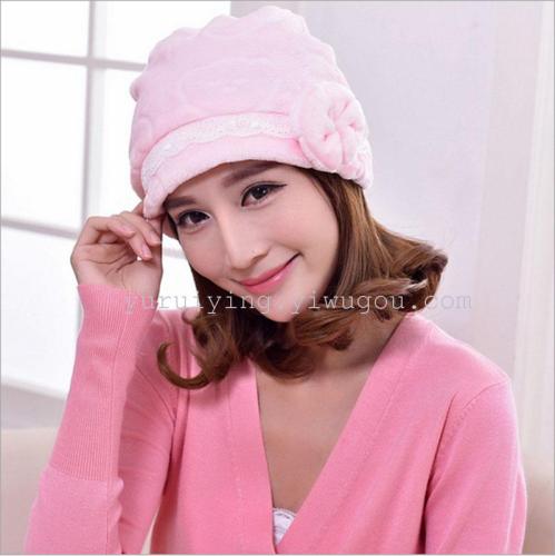 Maternity Hat Winter Thickened Confinement Cap Coral Fleece Maternity Products Maternal and Child Supplies Factory Direct Sales