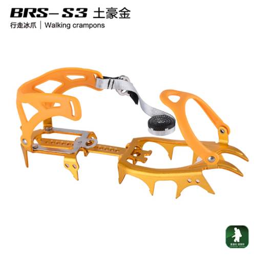 Brother BRS-S3 Crampons Improved 14 Teeth Professional Outdoor Climbing Snow Mountain Ice Climbing Non-Slip