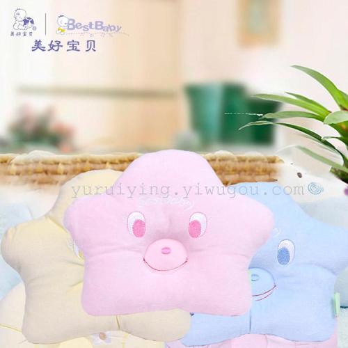 Baby Pillow Children‘s Baby Pillow Head Anti-Deviation Head Breathable Baby Pillow Newborn Baby Four Seasons Universal Pillow