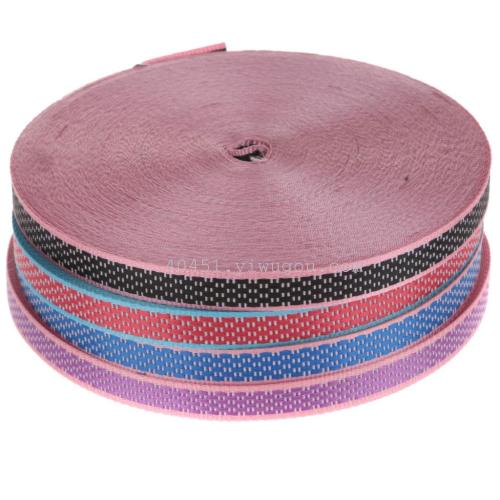 Professional Production Ribbon Clothing Lace Jacquard Net Tape Pet Fabric Belt Various Colors