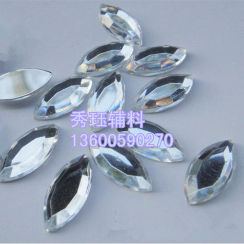 Flat Middle East Special-Shaped Drill 5 * 10mm Horse Eye Shape Glass Drill