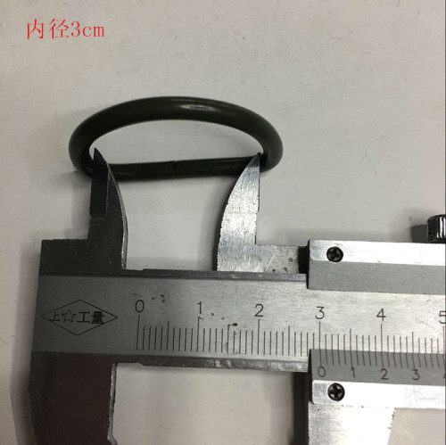 Electrophoresis Black Hook Semicircle Hardware Supply Semicircle Clothing Accessories Manufacturer Luggage Accessories Electroplating Spot