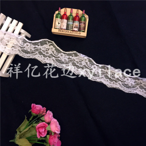 Elastic Lace Lace Fabric Lace Clothing Accessories H0215