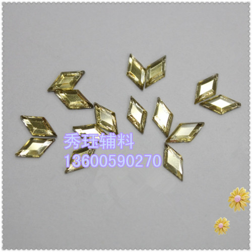 Hot Drilling Double-Sided Drill 6*12 Fancy Shape Diamonds Garment Accessories Drill