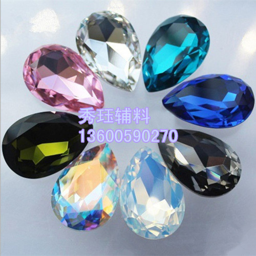 high-quality diamond special-shaped oval multi-sided multi-surface specification accessories hot drilling