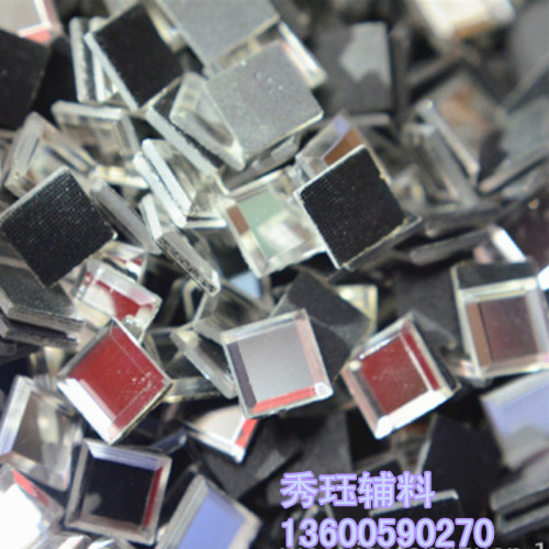 Hot Drilling 6*6 Square Fancy Shape Diamonds Middle East Style Rhinestone DIY Handmade Accessories