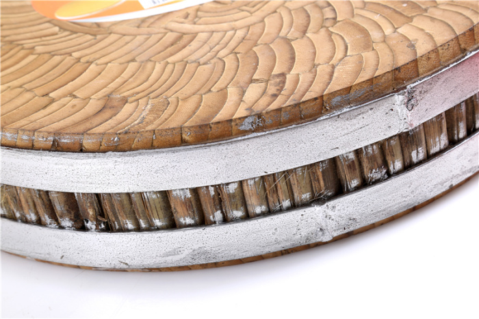 砧板加厚剁骨切菜板圆形竹子无胶水实木铁木面板详情16