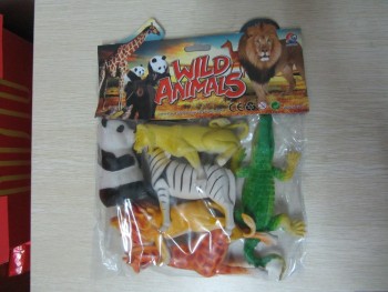 认识动物早教启蒙珍惜动物模型仿真动物实心塑