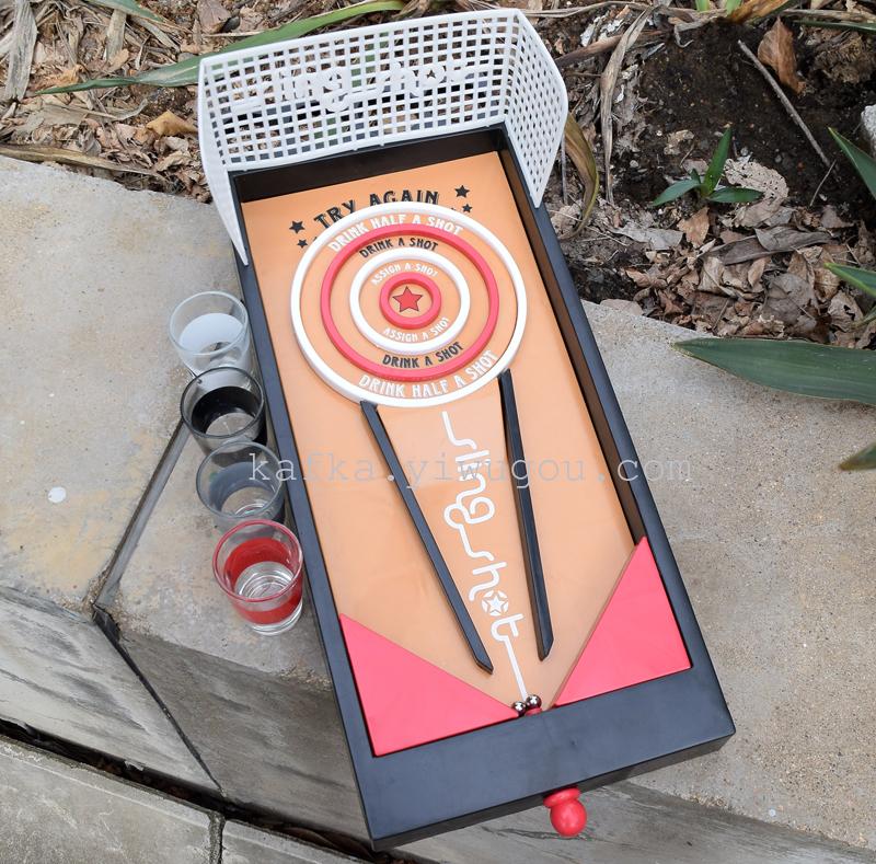 弹球酒杯游戏玩具 酒吧聚会酒具 创意酒杯