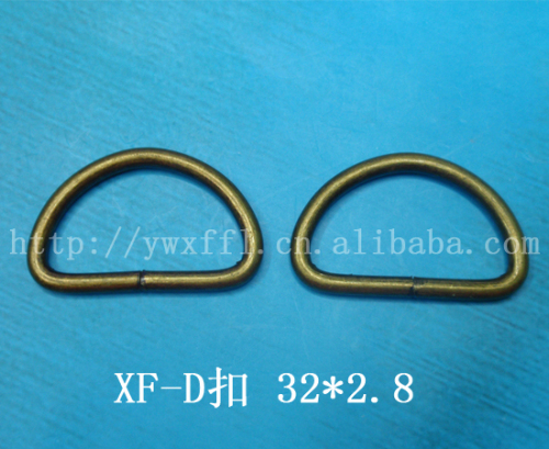 clothing luggage accessories iron wire high semicircle d buckle box bag buckle 32 * 2.8mm