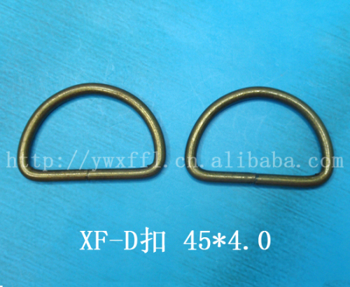 Luggage Accessories Iron Wire High Semicircle D Buckle Luggage Buckle 45 * 4.0mm