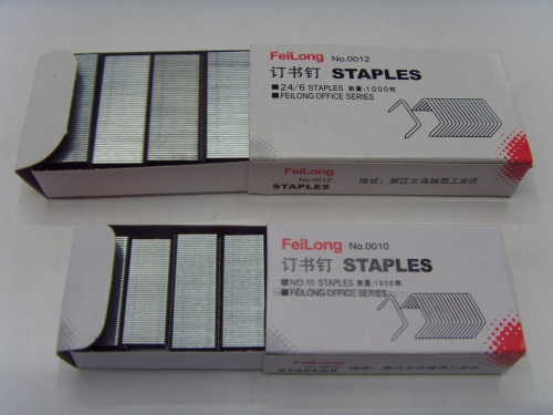 Stapler， sheng Qian Stationery Direct Sales All Kinds of Staples 