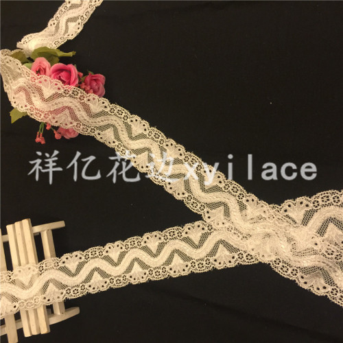 Elastic Lace Lace Fabric Lace Clothing Accessories H1989