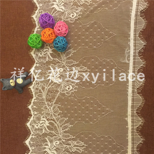 Eyelash Lace fabric Lace Clothing Accessories Factory Spot J039