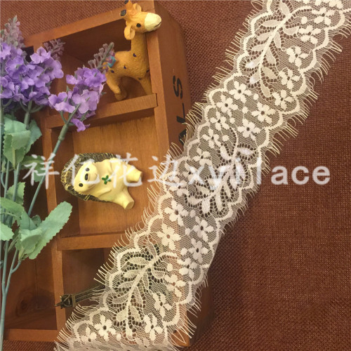 eyelash lace fabric lace clothing accessories factory spot j083