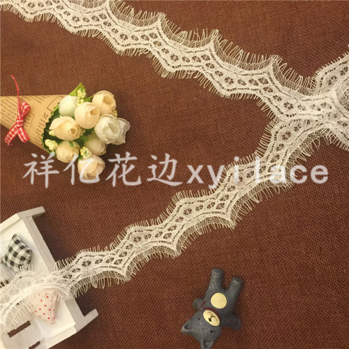 eyelash lace fabric lace clothing accessories factory spot j012