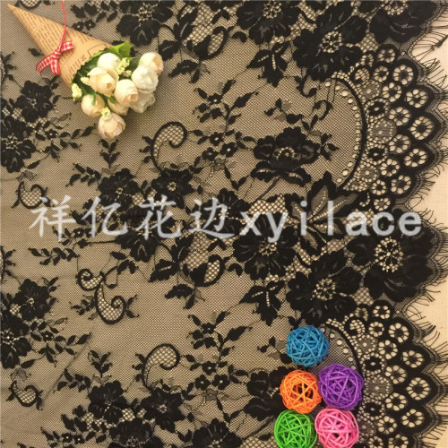 eyelash lace fabric lace clothing accessories factory spot j219