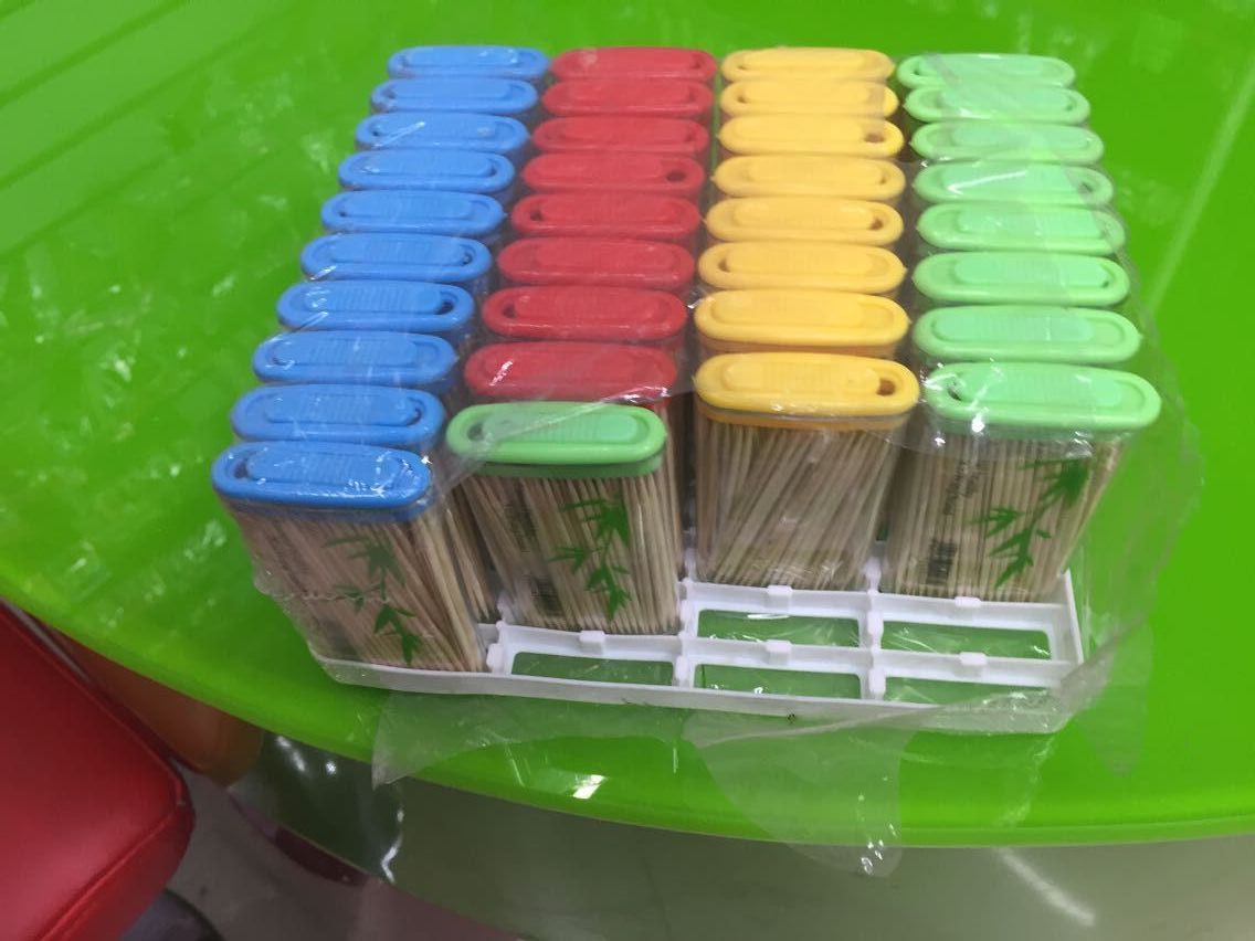 牙签。一次生产品