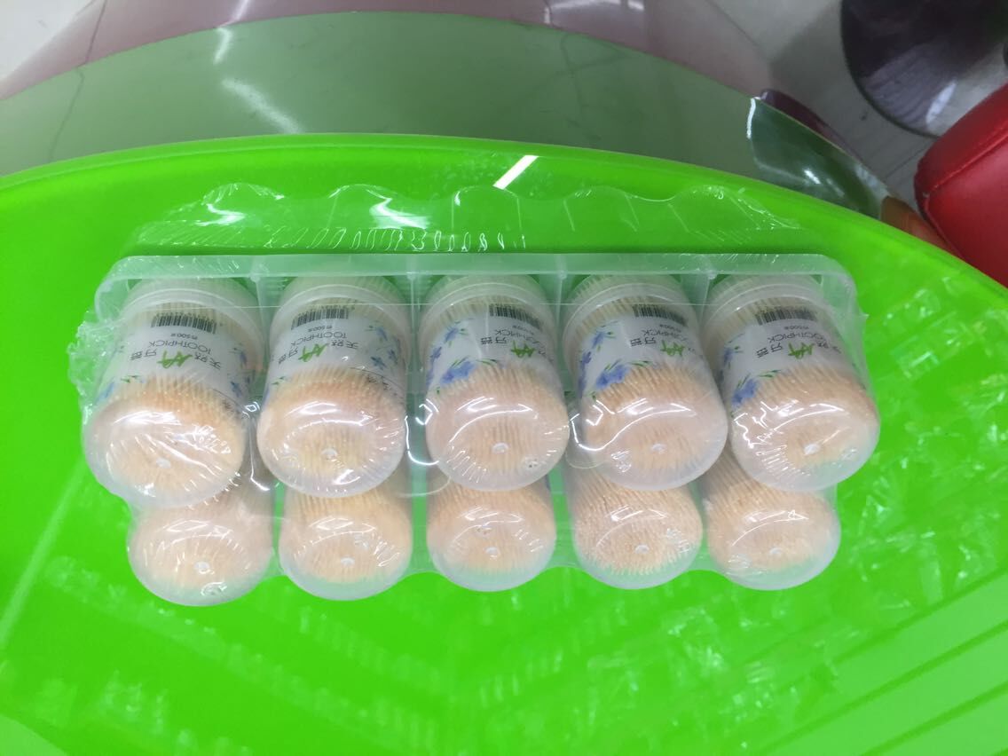 牙签。一次生产品