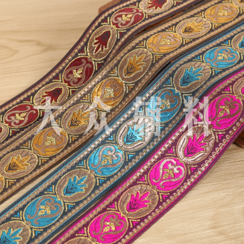 Ethnic Style Computer Jacquard Embroidery Lace