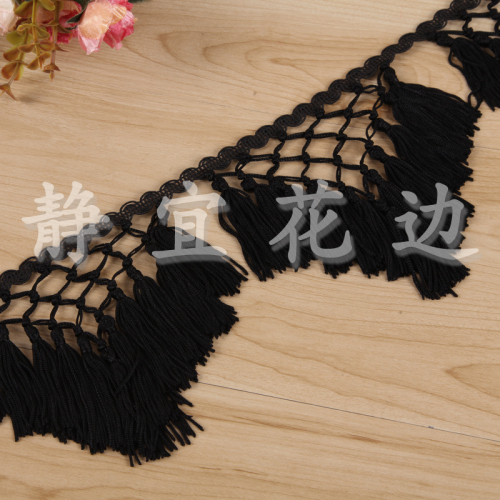 triangle tassel fringe lace clothing home textile crafts accessories
