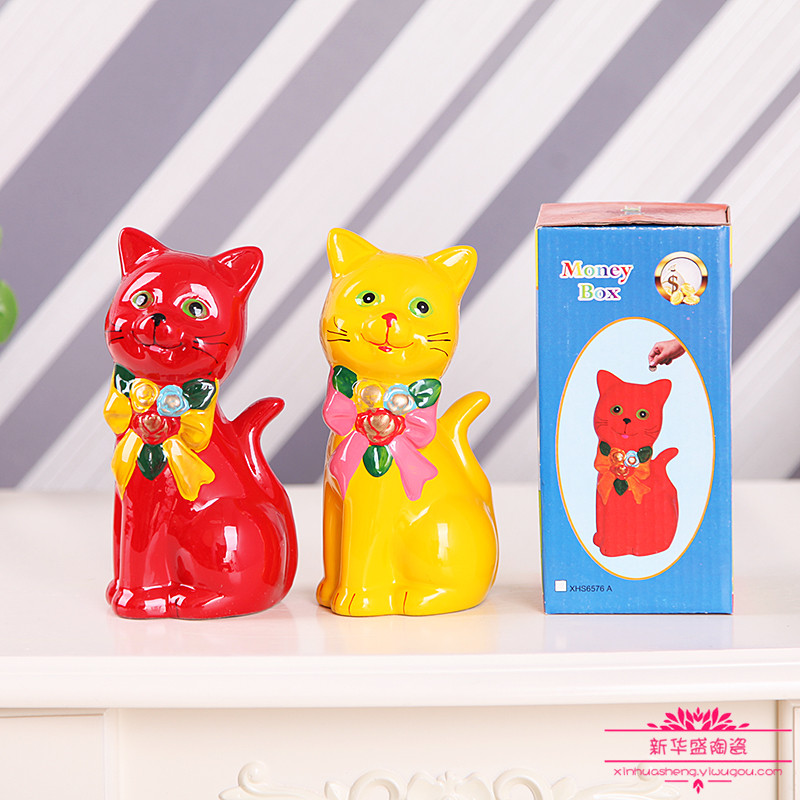 小猫咪系列钱罐储蓄罐零钱罐存钱罐可爱猫