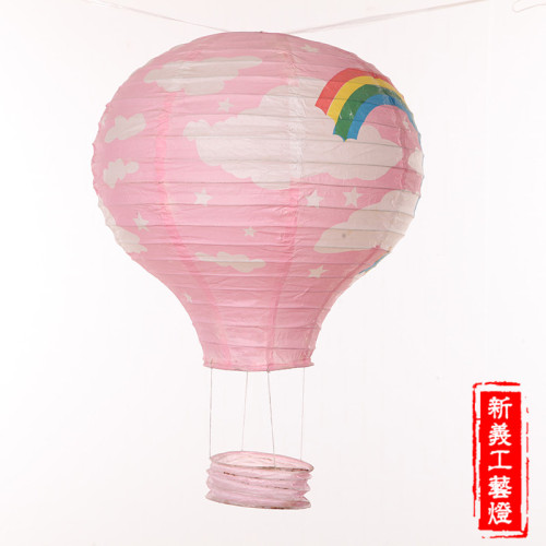 Hot Air Balloon Lantern Lantern Chinese Lantern Hanging Decoration Holiday Party Supplies Decoration Wedding Supplies