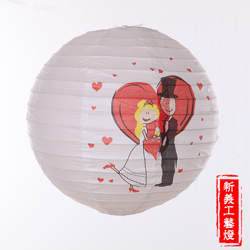 春节灯笼餐厅家居装饰灯罩节日喜庆圆形梅花竹子