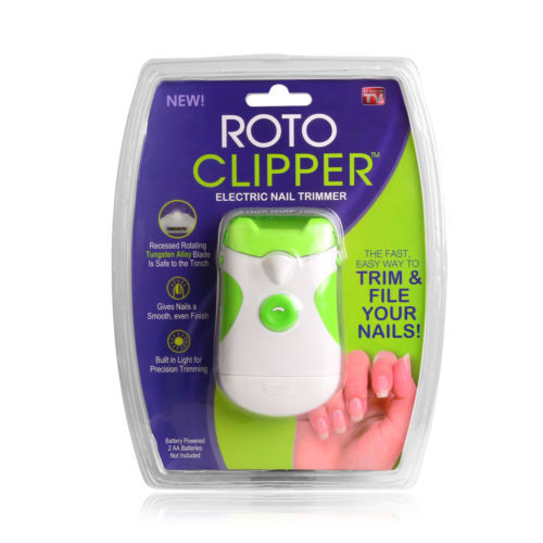Roto Clipper New Electric Nail Grinder with Light Nail Trimmer