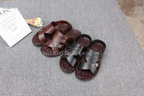 factory direct outdoor non-slip cool beach slippers plastic dual-use sandals