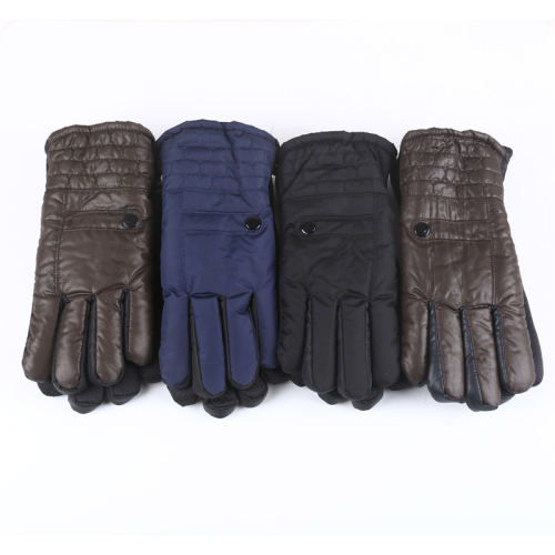 new order buckle cotton men‘s cold-proof windproof thermal gloves