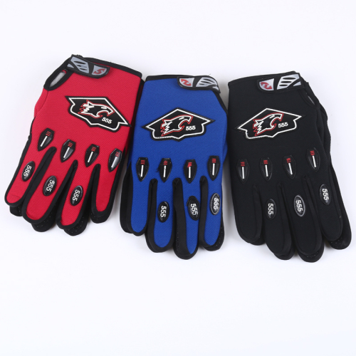 windproof cycling sports 555 full finger outdoor men‘s gloves wholesale