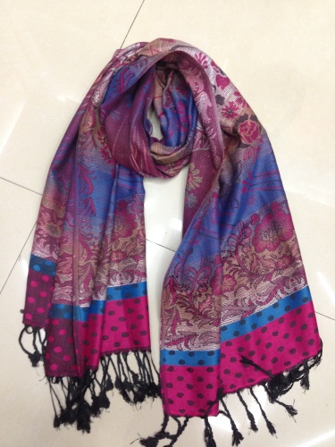 color transition 220g polyester scarf