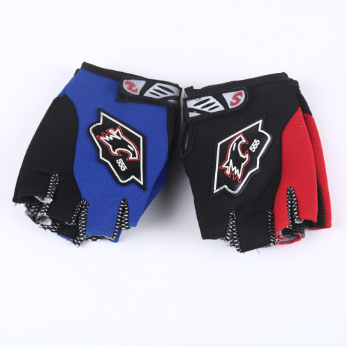 555 Half Finger Outdoor Fitness Exercise Cycling and Driving Non-Slip Men‘s Gloves Wholesale